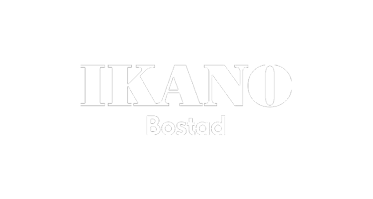 Ikano bostad logotyp
