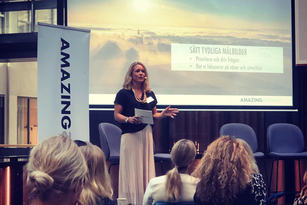 Amazing woman network-föreläsning