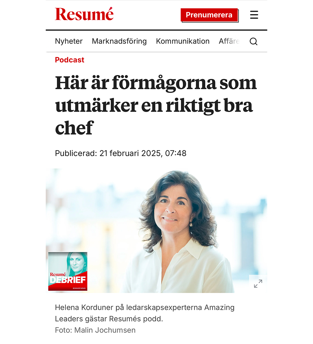 Resumé artikelomslag